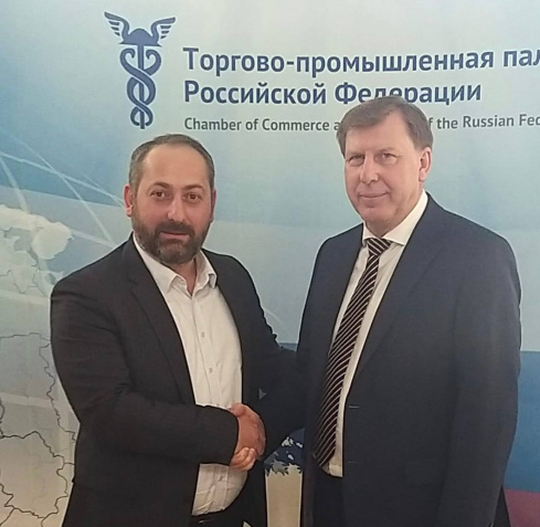 Давид Цецхладзе провел рабочую встречу с Владимиром Падалко