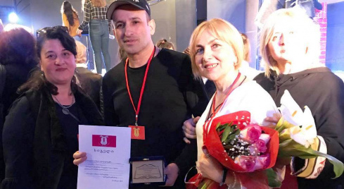 Алекси Бериашвили из Москвы представил сборник стихов на фестивале в Афинах 